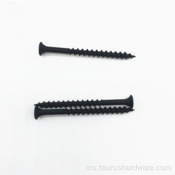 Skru pertukangan Drywall Carbon Steel Black Screws